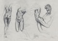 Michael Hensley Drawings, Figure Groups 27
